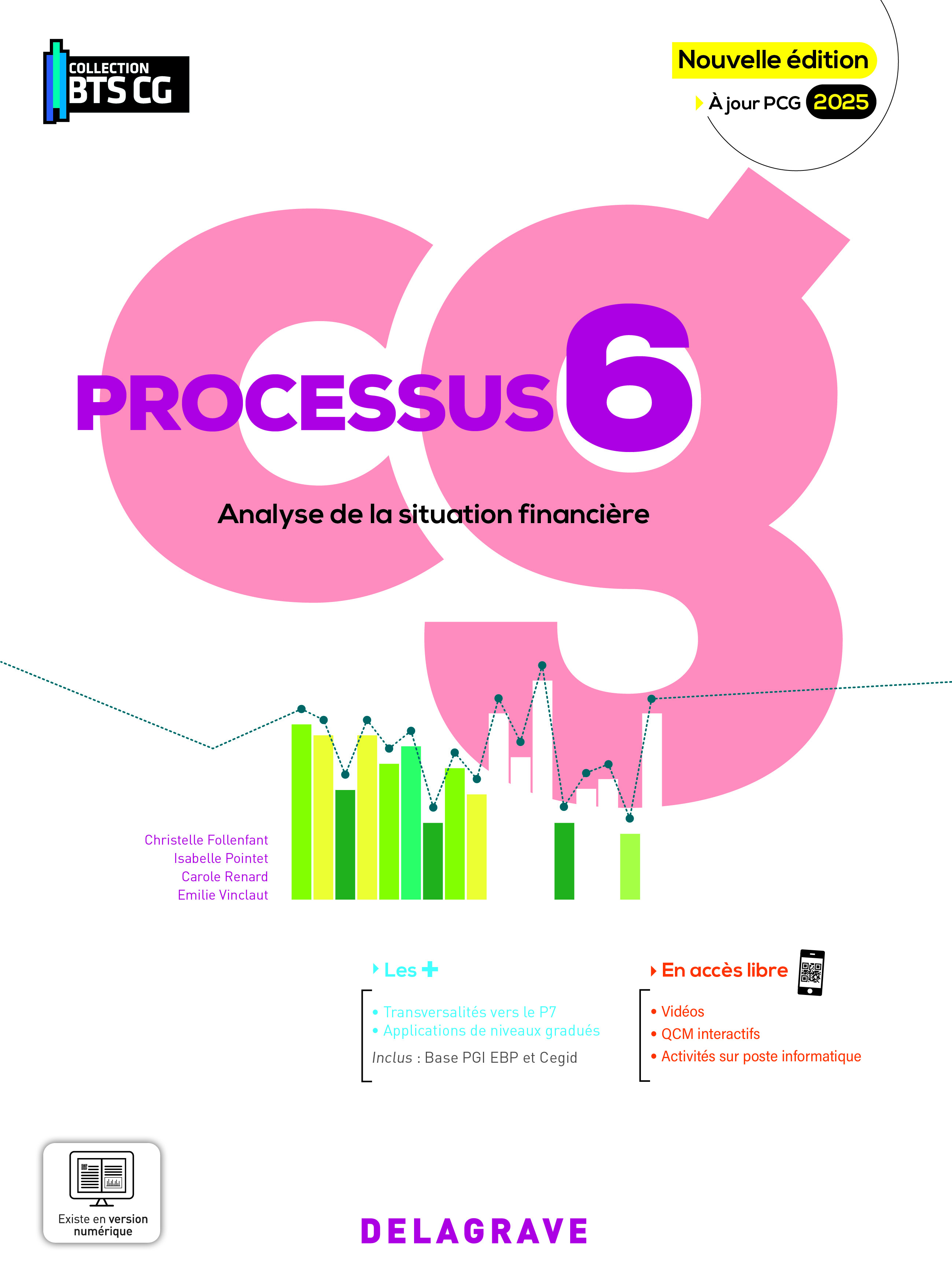 Processus 6 - Analyse de la situation financière BTS Comptabilité Gestion (CG) (2025) - Pochette élève