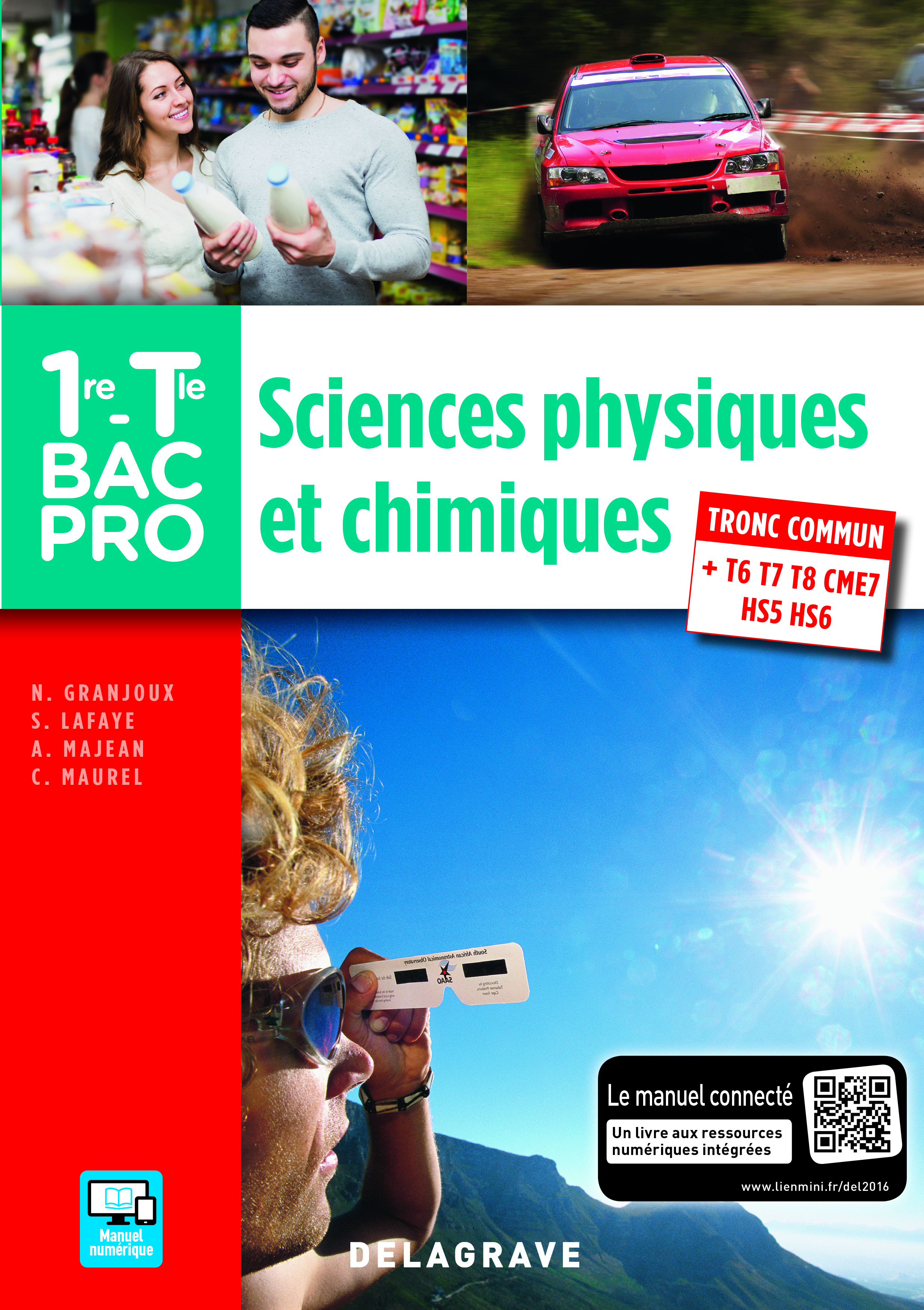Sciences physiques et chimiques 1re,Tle Bac Pro (2016) - Pochette élève