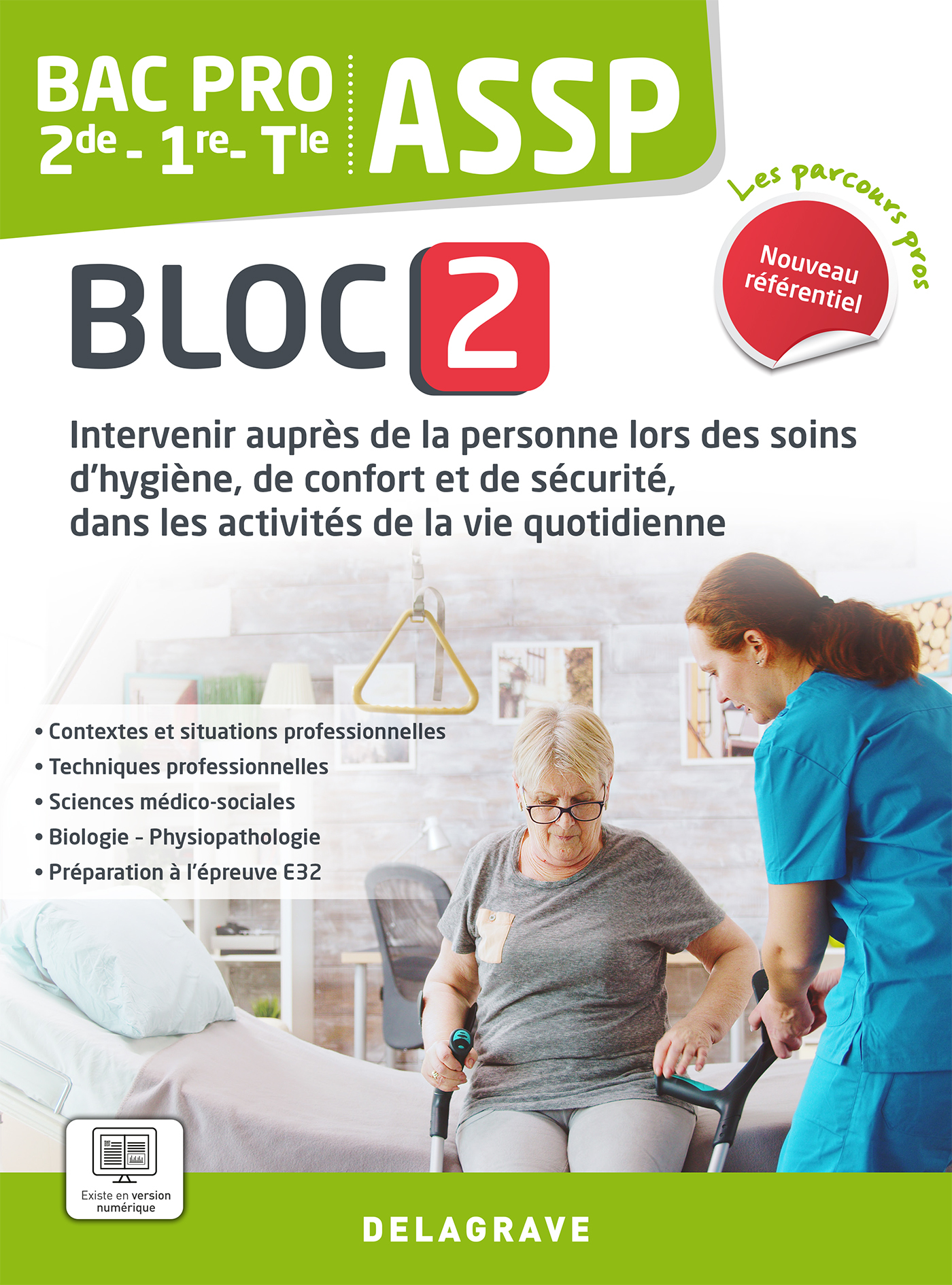 Les Parcours Pros - ASSP - Bloc 2 - 2de, 1re, Tle Bac Pro ASSP (2023) - Pochette élève