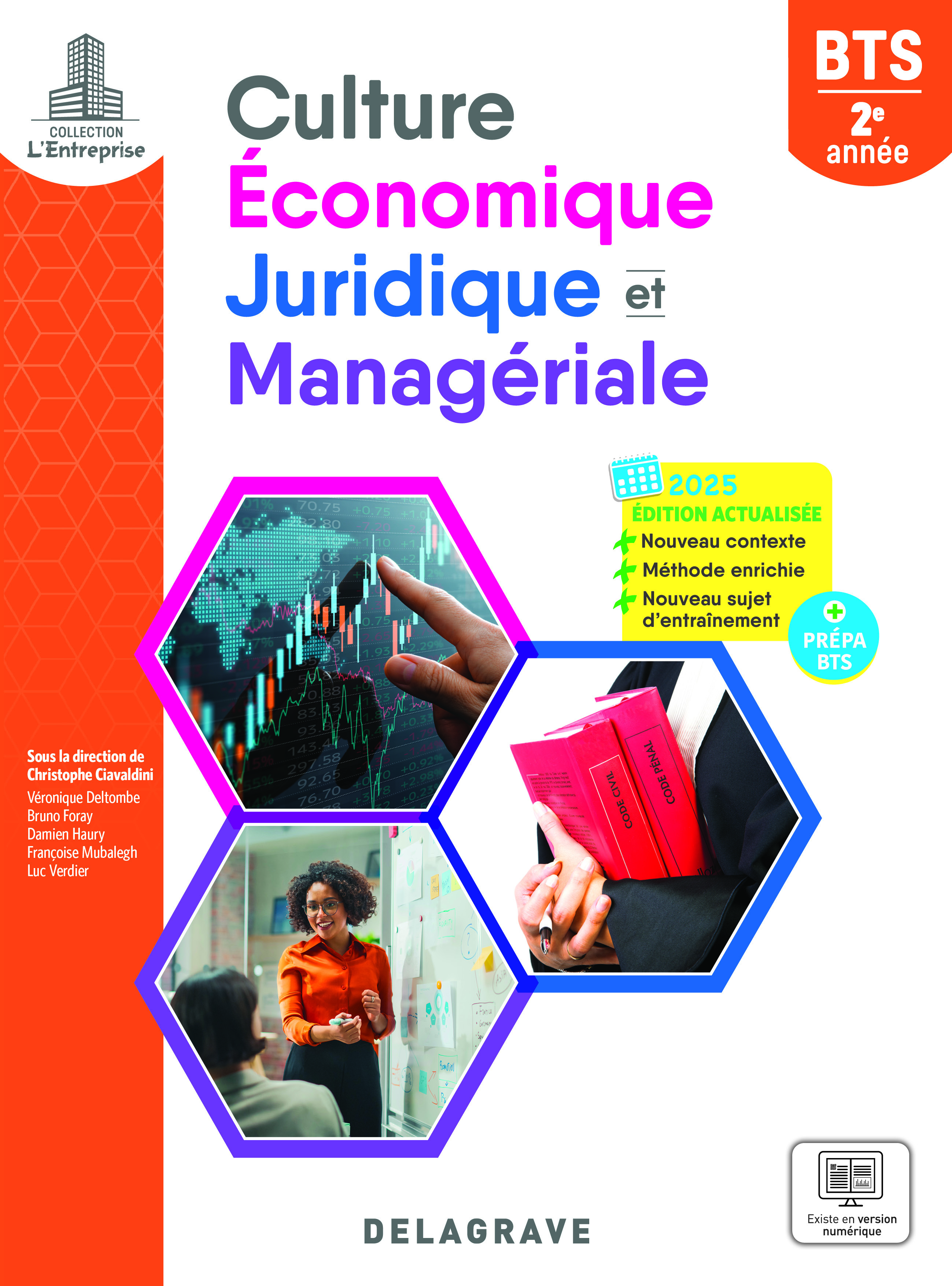 L'entreprise Culture économique, juridique et managériale (CEJM) 2e année BTS (2025) - Pochette élève