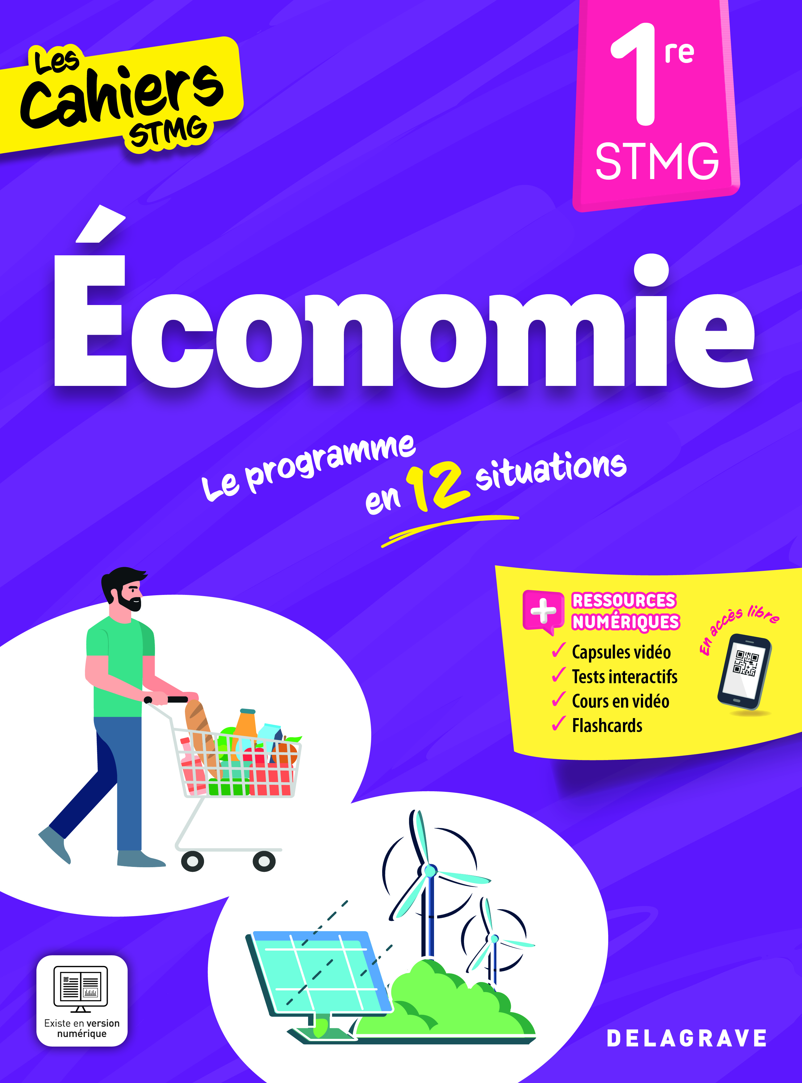 Cahiers STMG Économie 1re STMG (2025) - Pochette élève