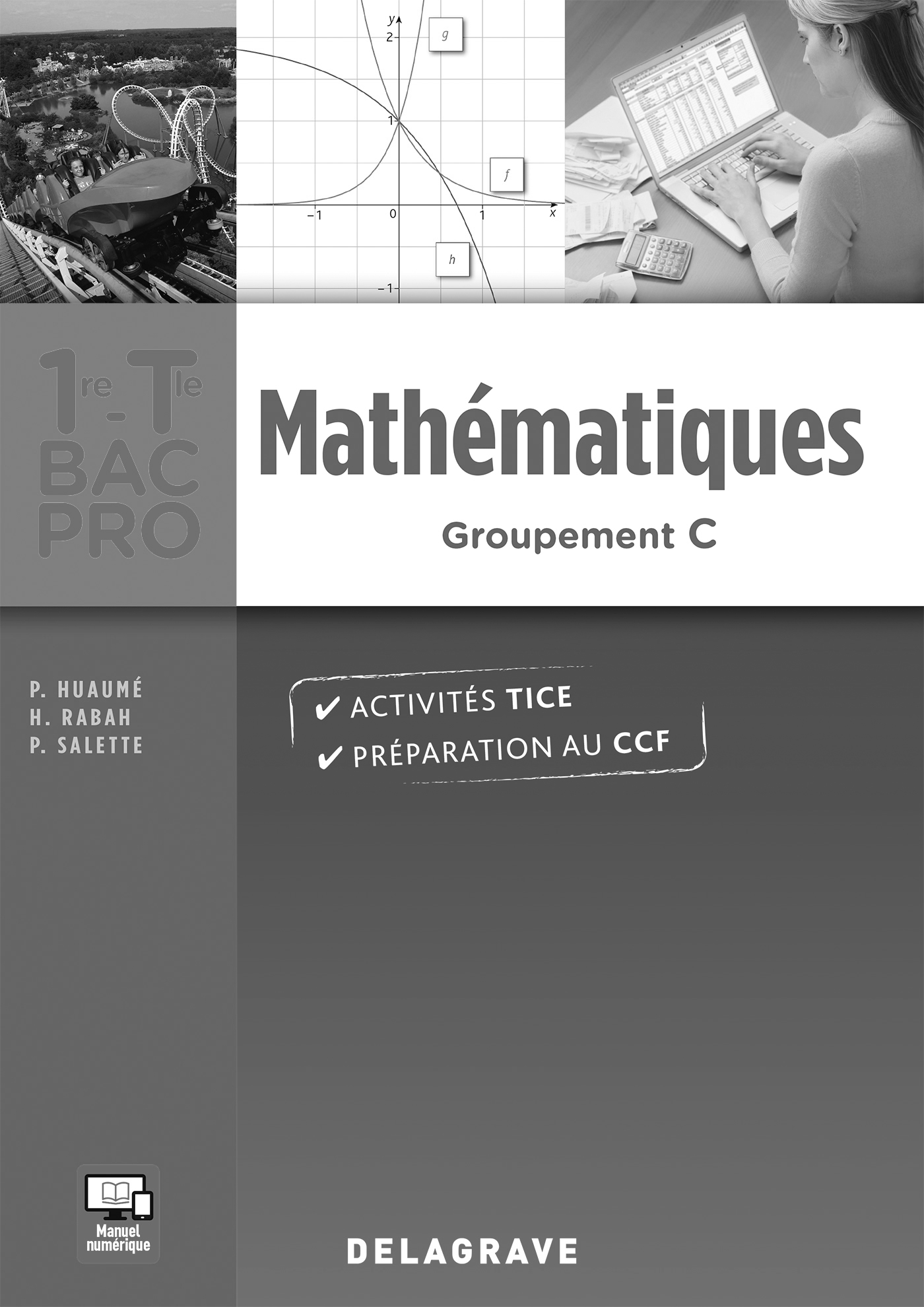 Mathématiques 1re, Tle Bac Pro Groupement C (2016) - Spécimen