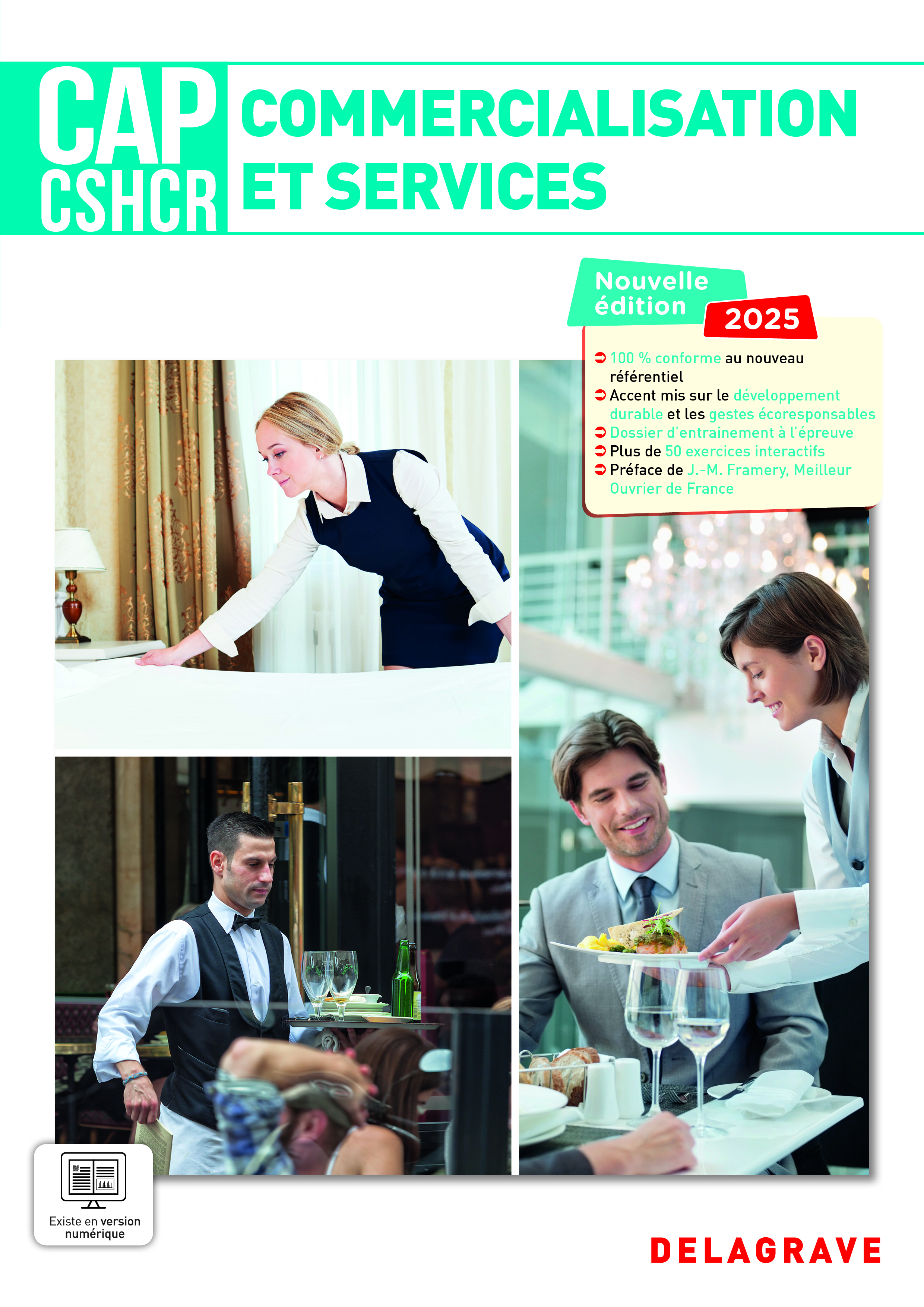 Commercialisation et services CAP CSHCR 1re et 2e années (2025) - Pochette élève