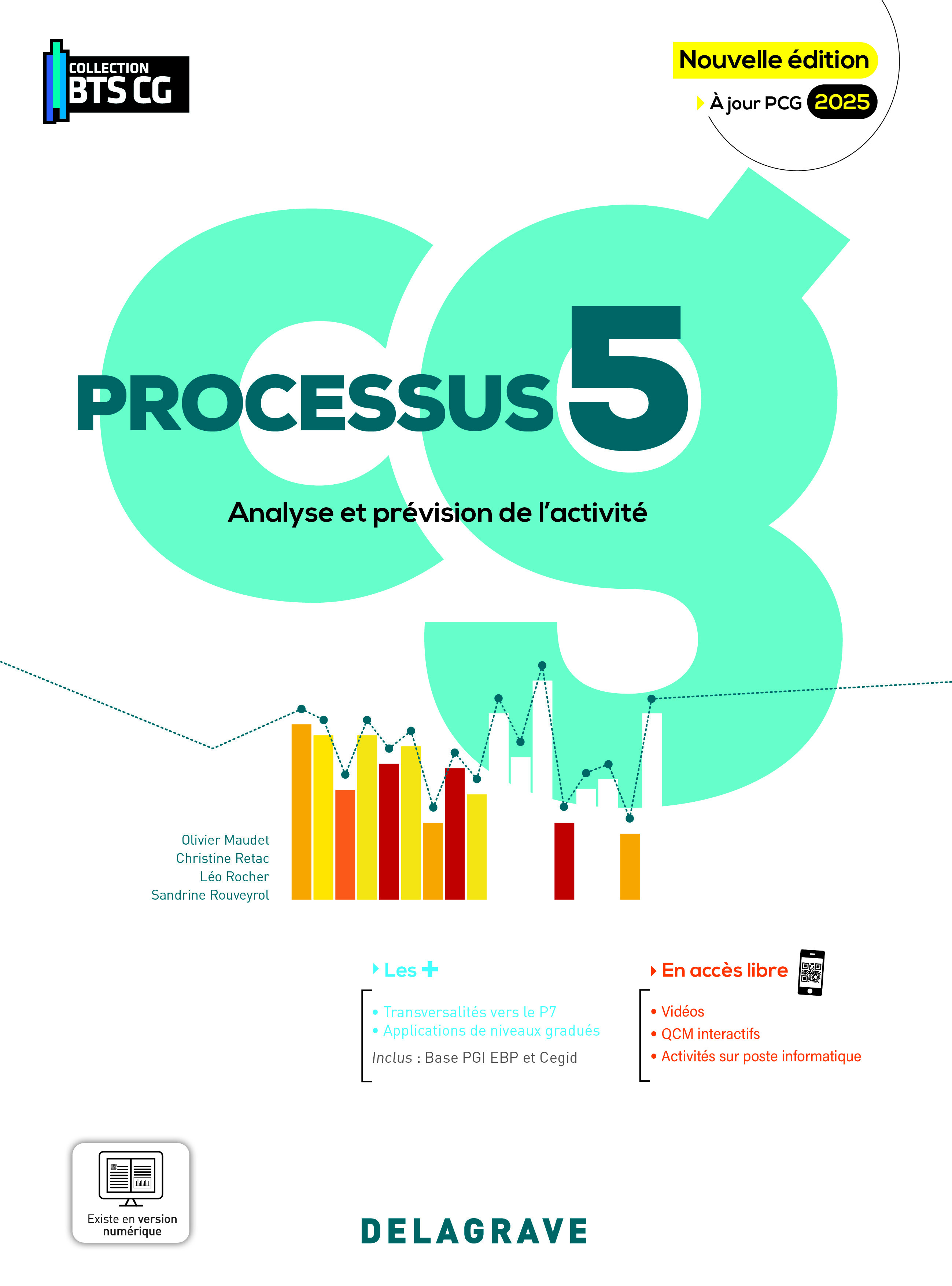 Processus 5 - Analyse et prévision de l’activité BTS Comptabilité Gestion (CG) (2025) - Pochette élève