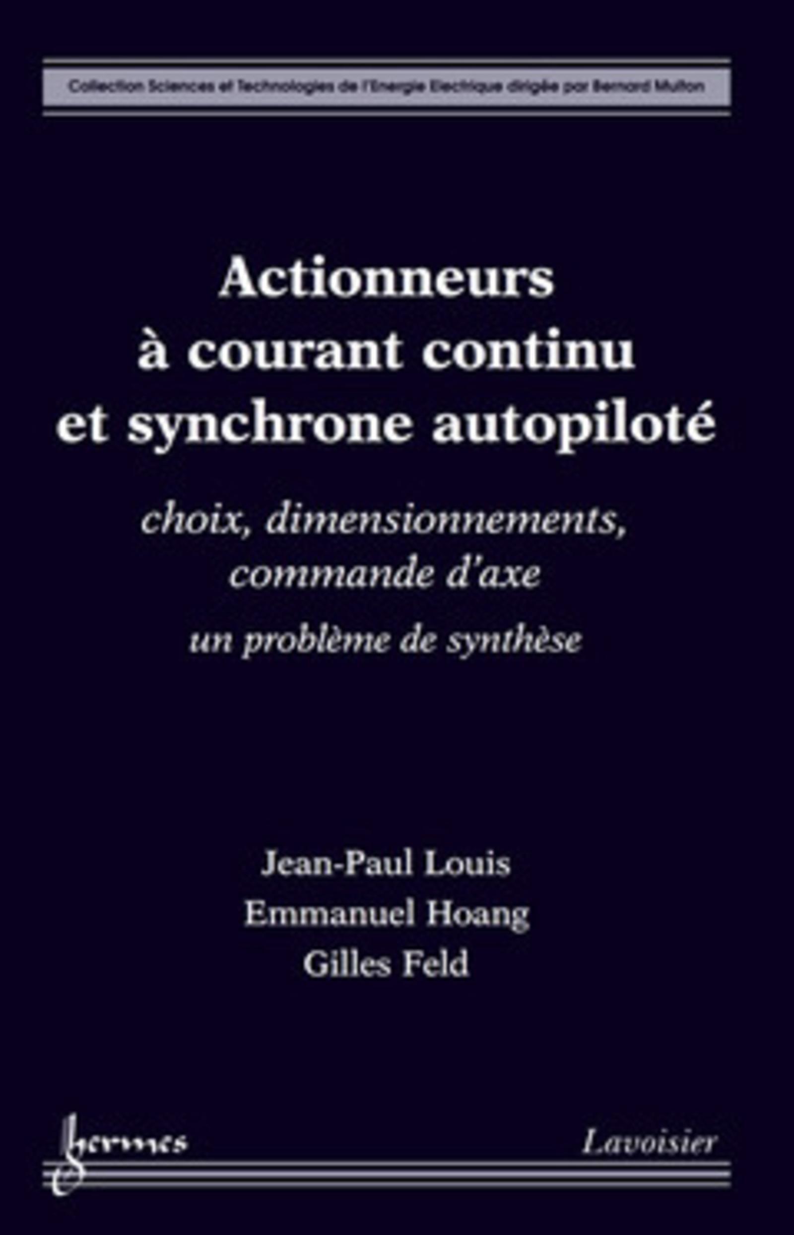 Actionneurs à courant continu et synchrone autopiloté