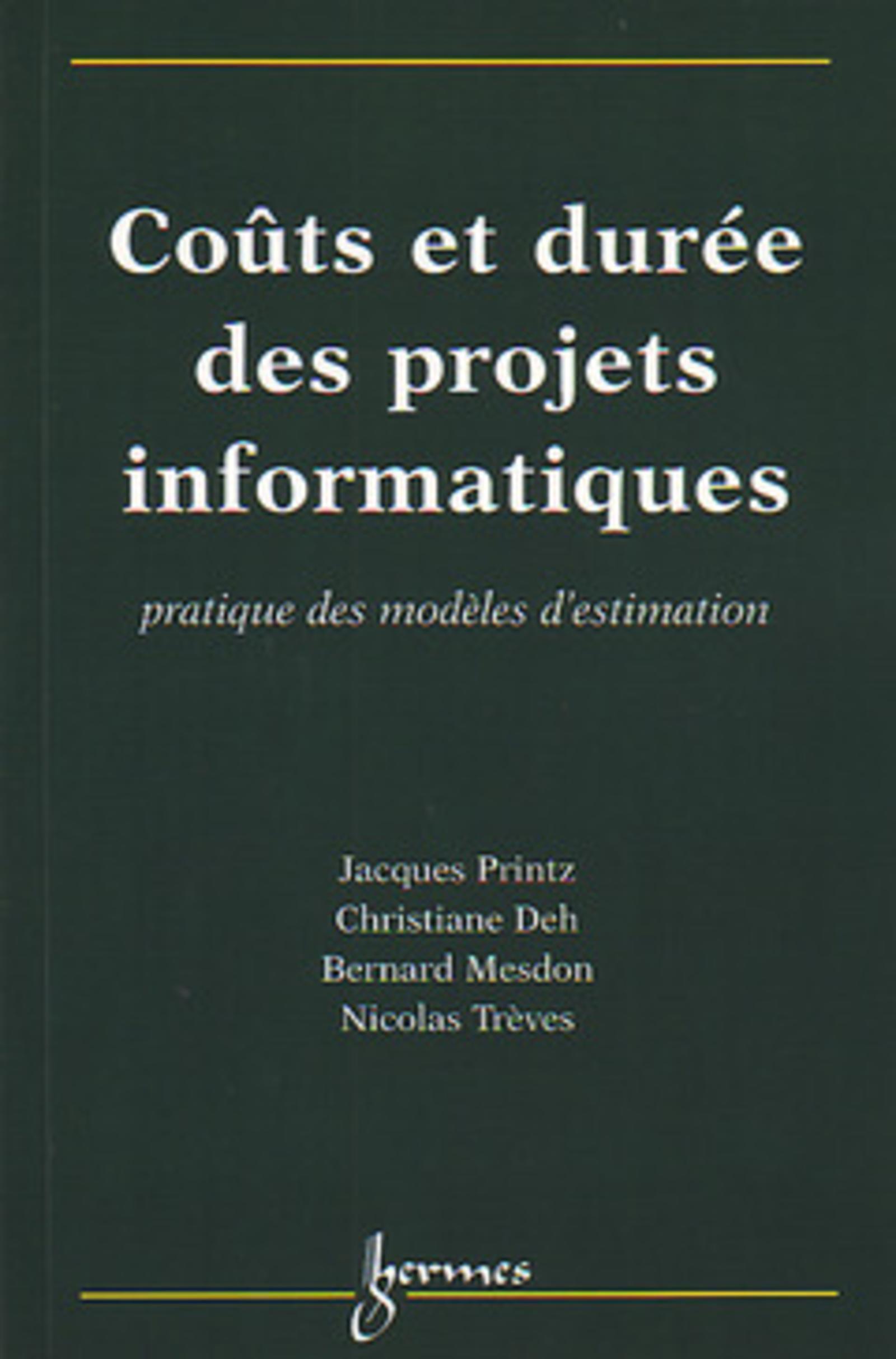 Coûts et durée des projets informatiques