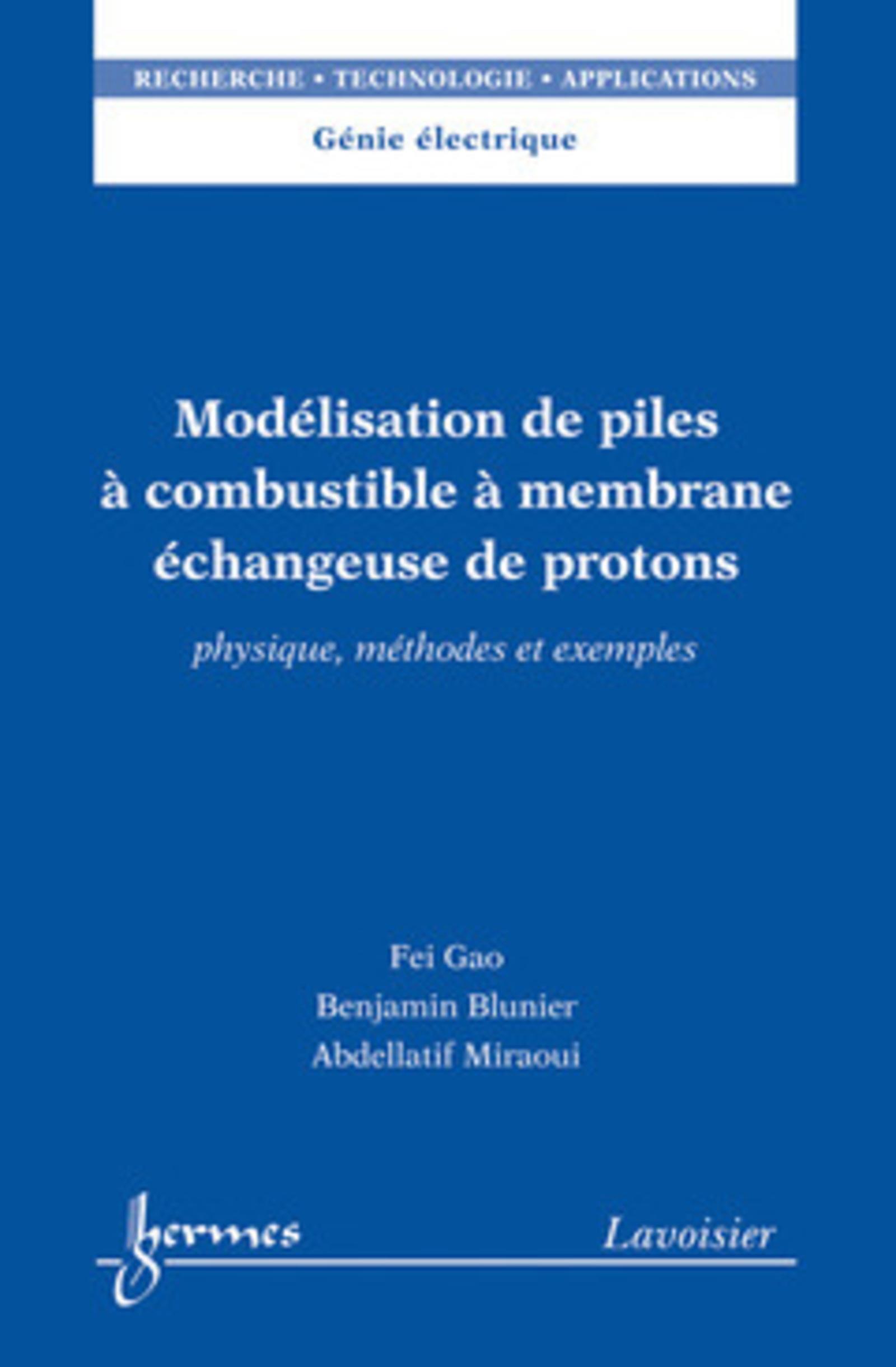 Modélisation de piles à combustible à membrane échangeuse de protons