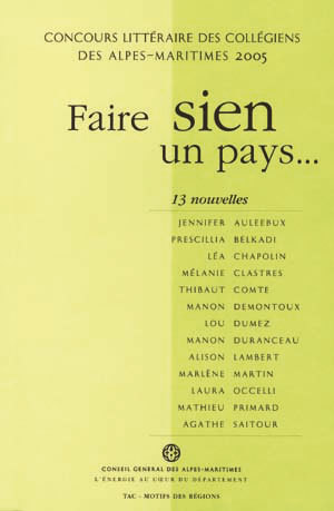 Faire sien un pays