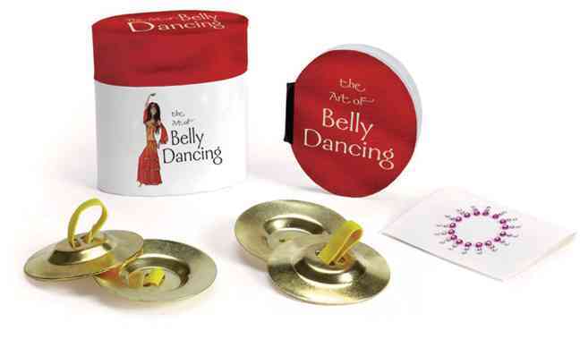 The Art of Belly Dancing : book/jewel stickers/cymbals