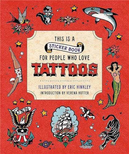 This is a Sticker Book for People Who Love Tattoos /anglais
