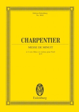 MARC-ANTOINE CHARPENTIER : MESSE DE MINUIT H 9 - PARTITION DE POCHE / ETUDE