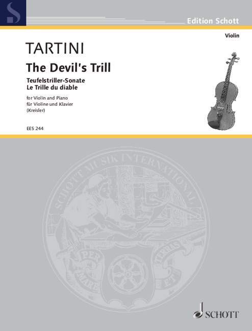 SONATE G (TEUFELSTRILLER) VIOLON