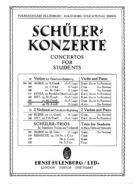 CONCERTINO RE M. OP. 65 VIOLON