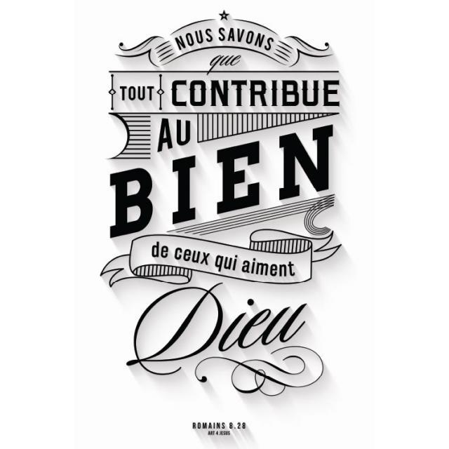 Tableau : Dieu - Romains 8.28