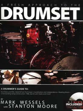 MARK WESSELS - A FRESH APPROACH TO THE DRUMSET - RECUEIL + ENREGISTREMENT(S) EN LIGNE