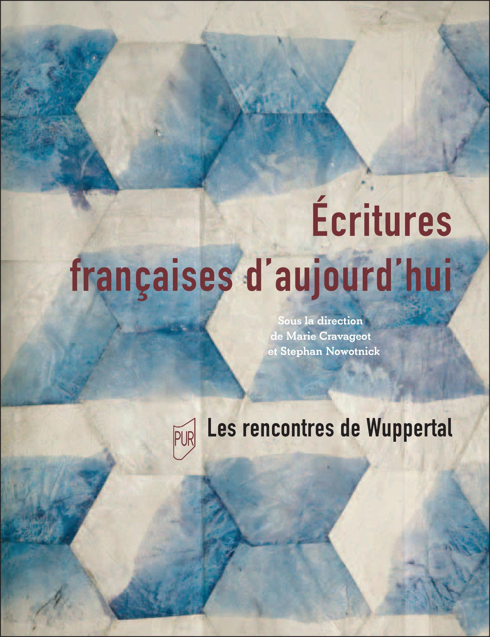 Écritures françaises d'aujourd'hui