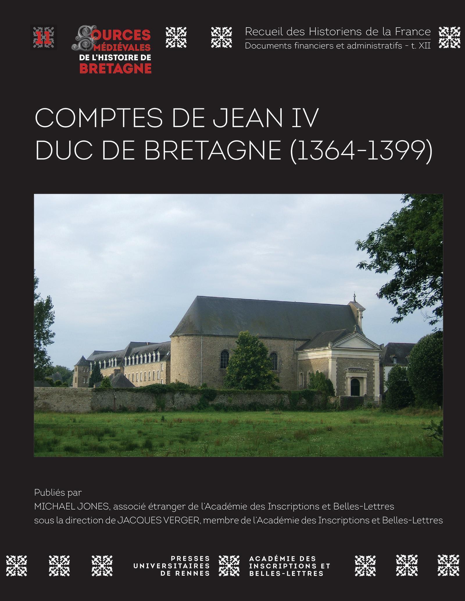 Comptes de Jean IV, duc de Bretagne
