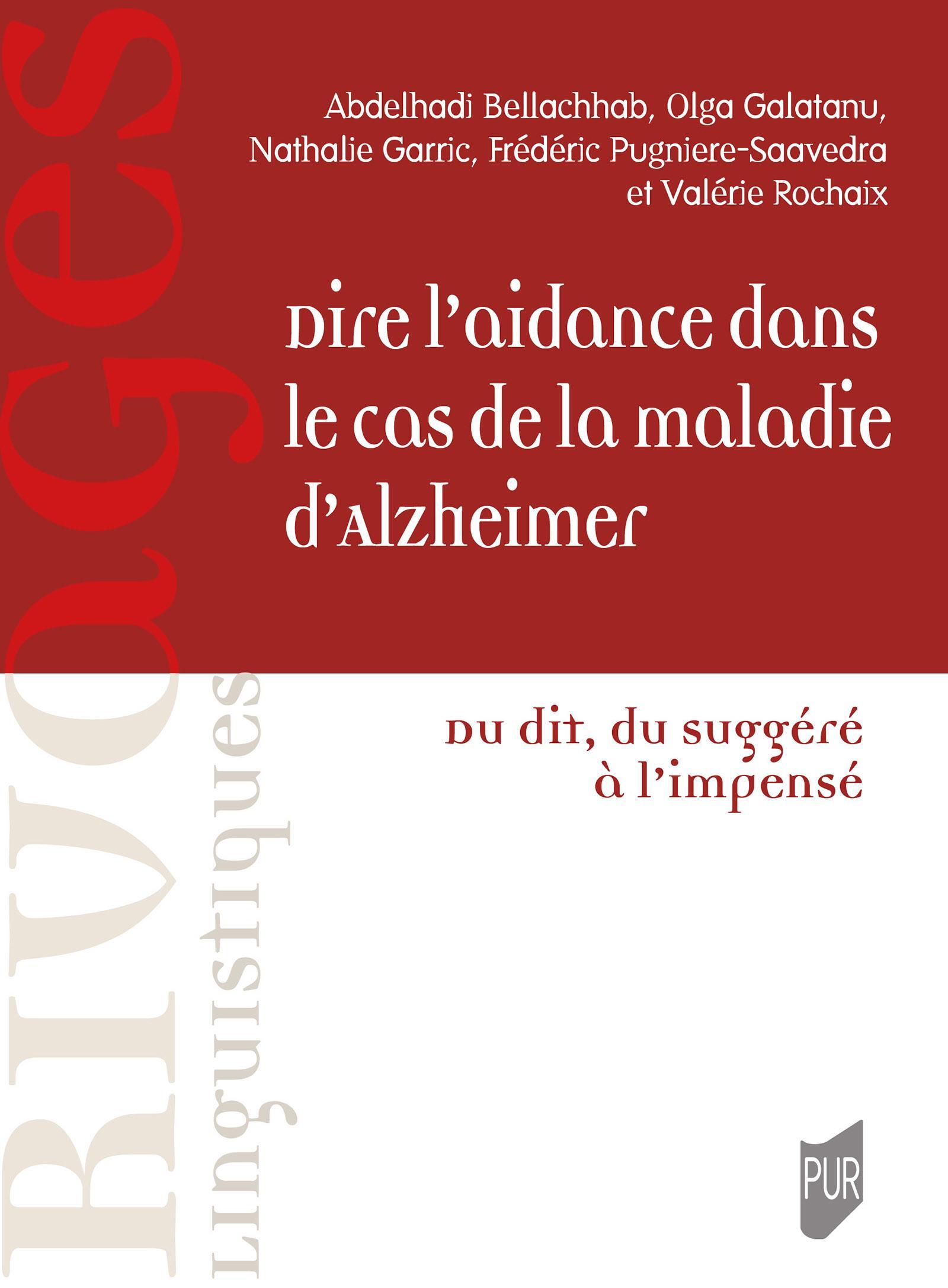 Dire l'aidance dans le cas de la maladie d'Alzheimer