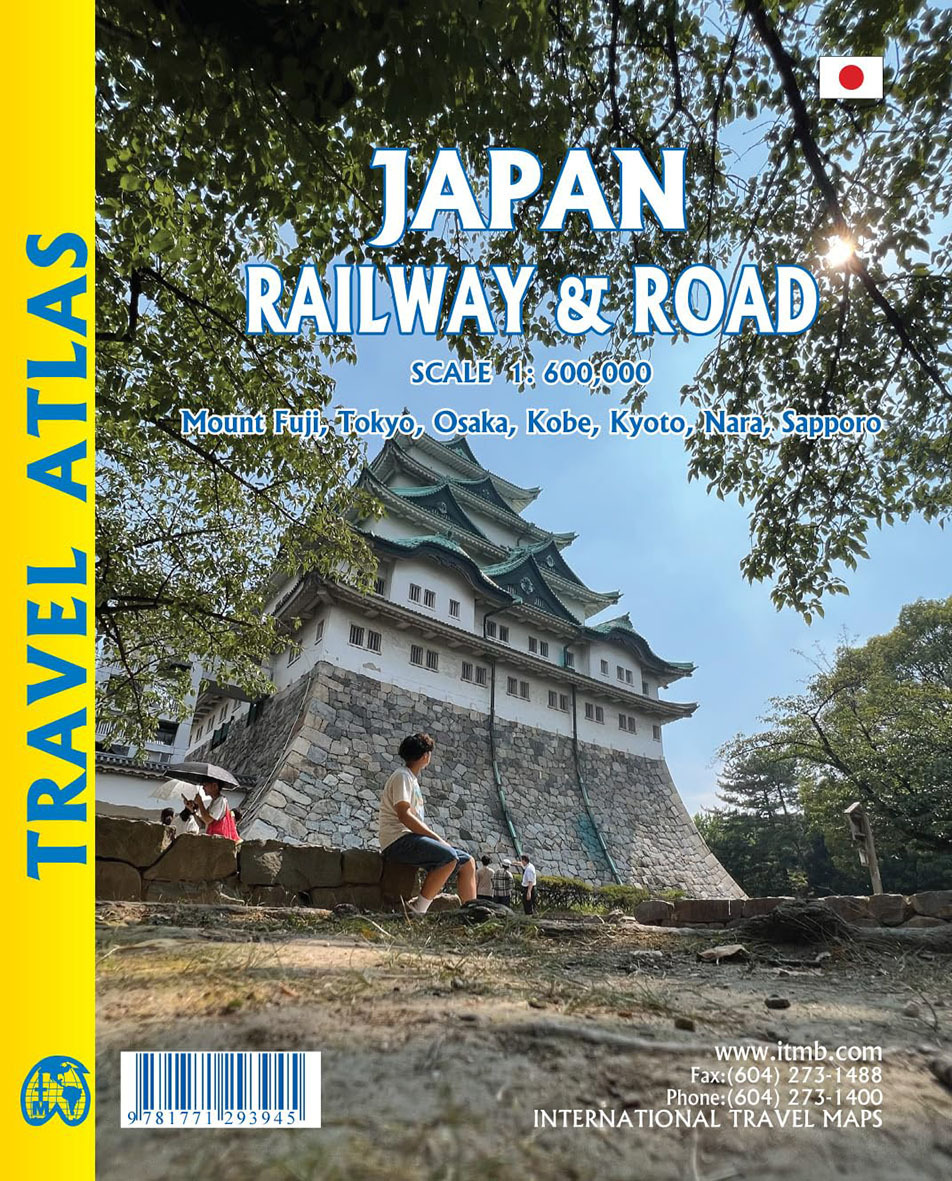 JAPAN RAILWAY & ROAD ATLAS TRAVEL