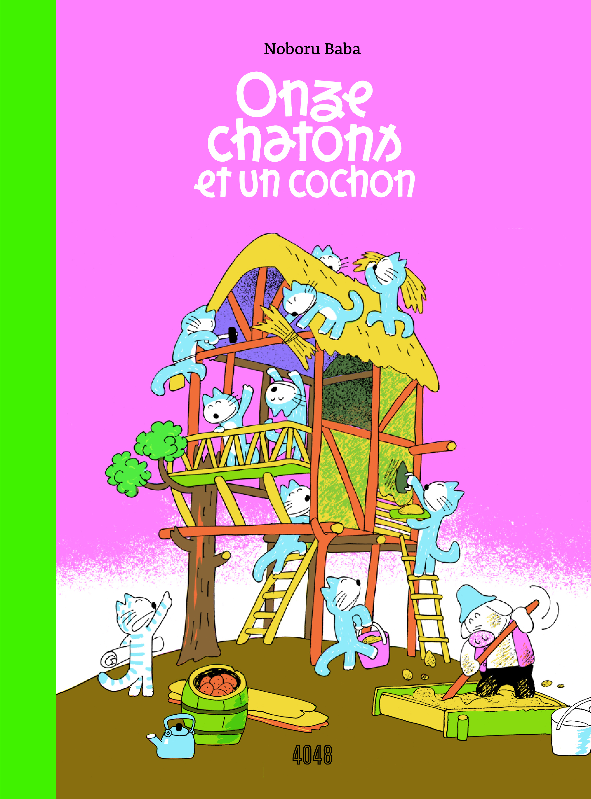 Onze Chatons et un cochon