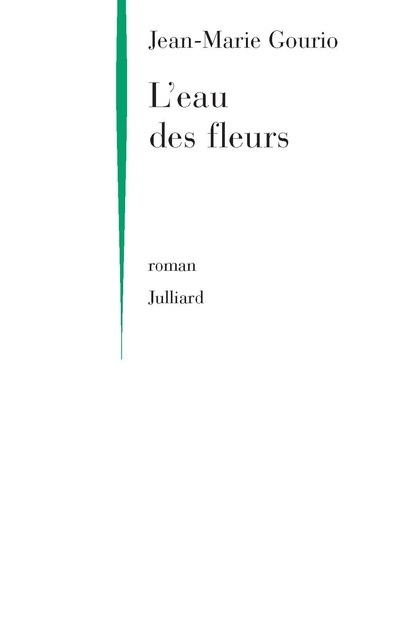 L'eau des fleurs