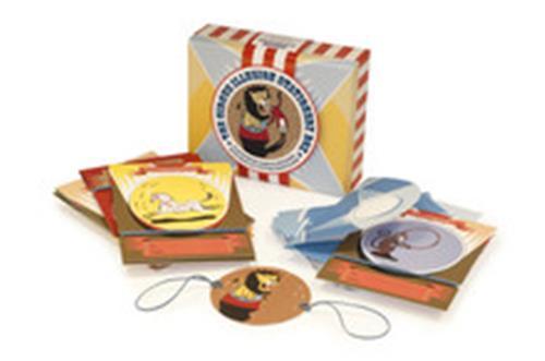 The Circus Illusion Stationery Box: 10 circus illusion cards with press out picture discs to spin /a