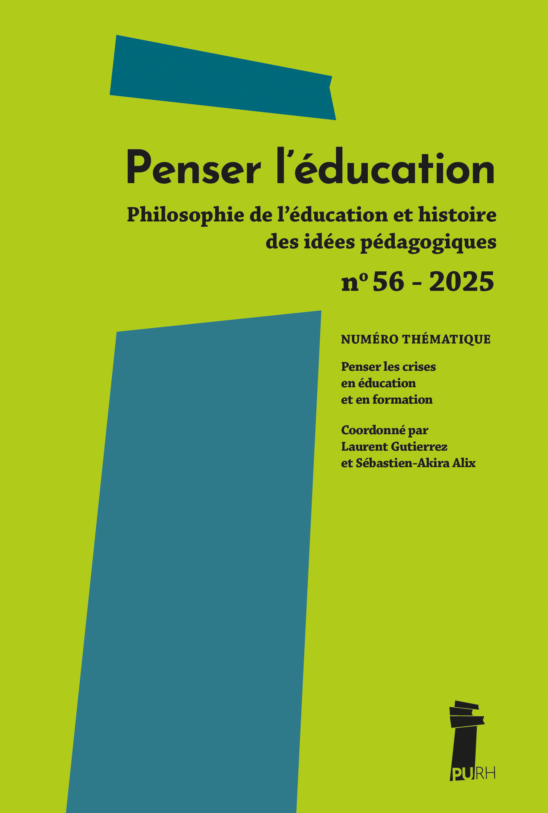 PENSER L'EDUCATION, NO 56