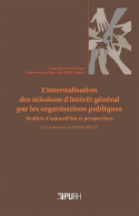 L'internalisation des missions d'intérêt général par les organisations publiques - réalités d'aujourd'hui et perspectives