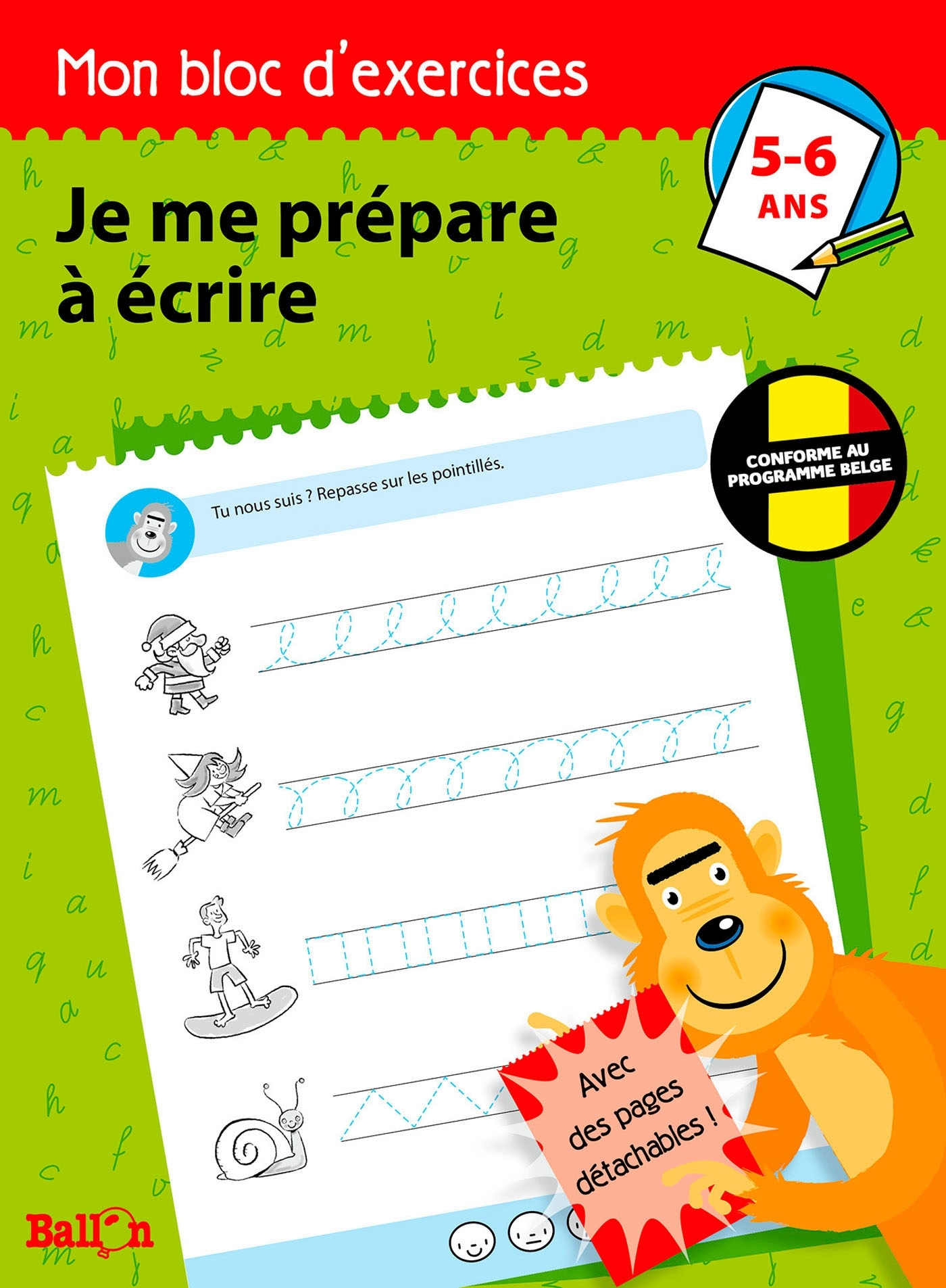 JE ME PREPARE A ECRIRE