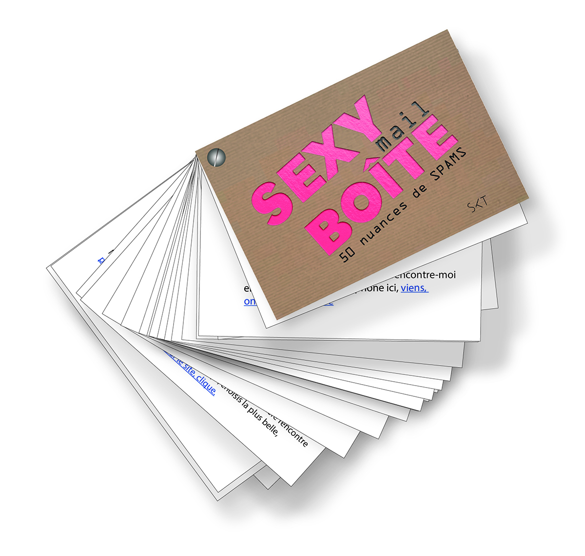 SEXY MAIL BOITE - 50 NUANCES DE SPAMS