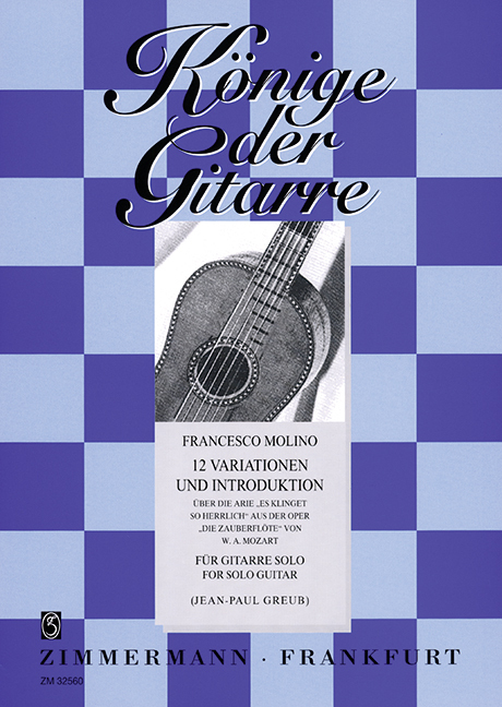 Douze variations et introduction