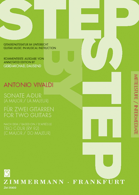 Sonate en la majeur d'après le Trio en do majeur