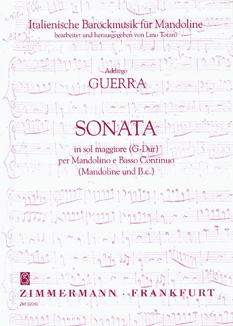 Sonata in sol maggiore (en sol majeur)