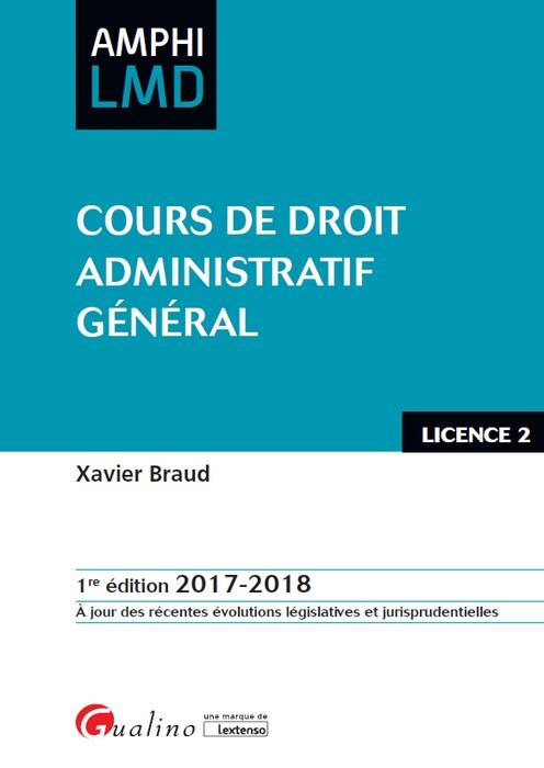 COURS DE DROIT ADMINISTRATIF GENERAL