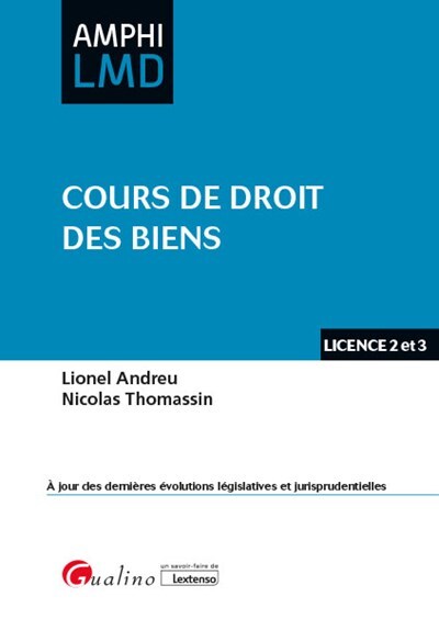 Cours de droit des biens