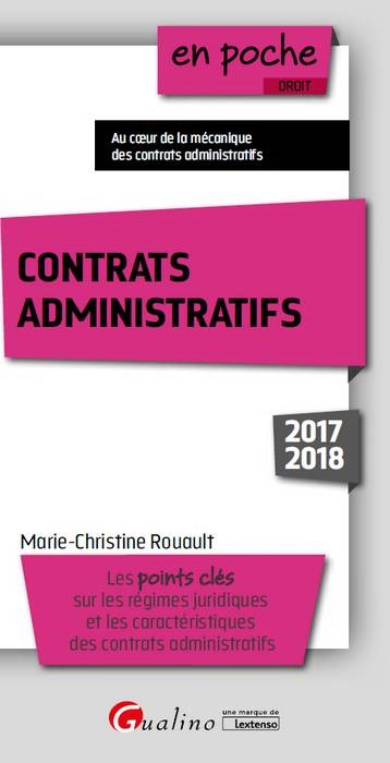 CONTRATS ADMINISTRATIFS
