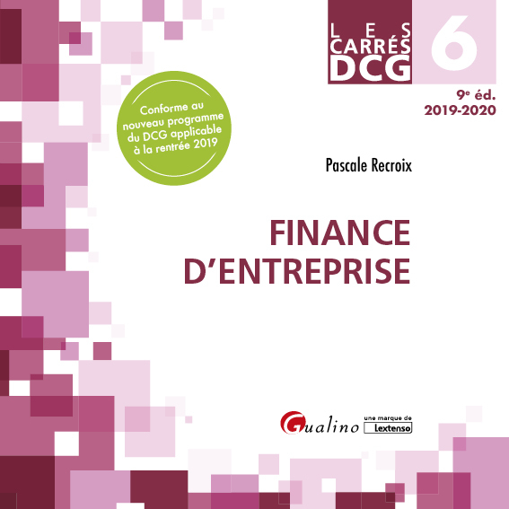 DCG 6 - Finance d'entreprise