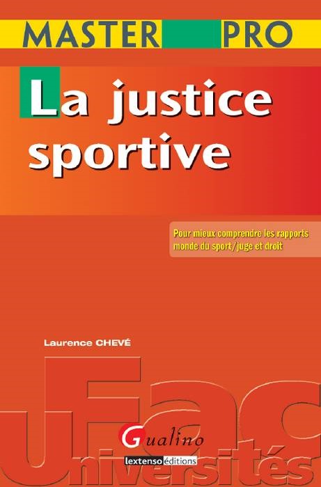 MASTER PRO - LA JUSTICE SPORTIVE