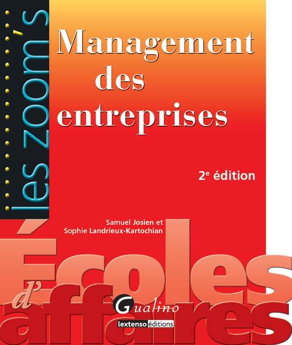 MANAGEMENT DES ENTREPRISES - 2ÈME ÉDITION