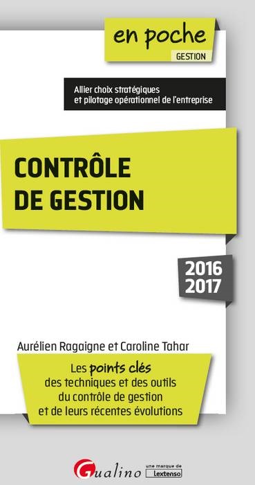 CONTRÔLE DE GESTION 2016-2017 - 2ÈME ÉDITION