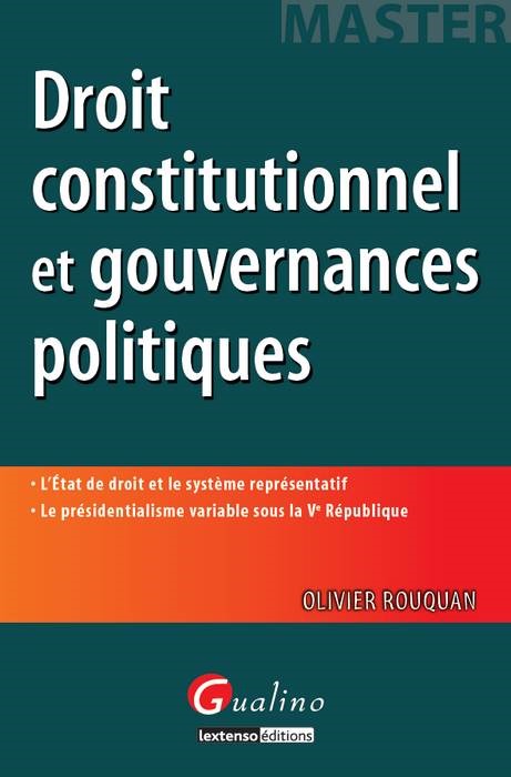 droit constitutionnel et gouvernances politiques
