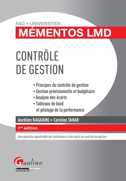 mémentos lmd - contrôle de gestion