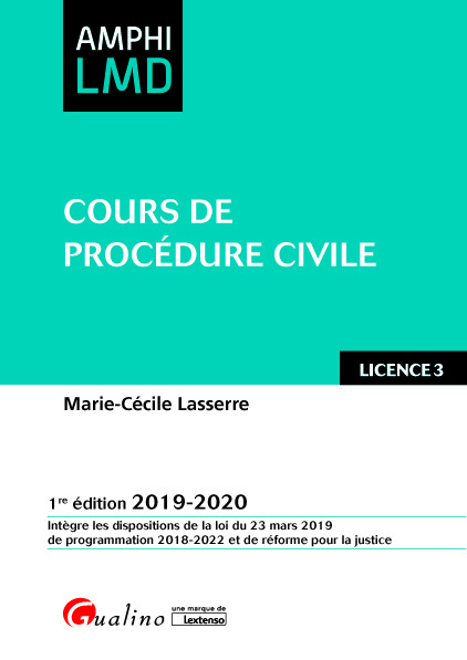 Cours de procédure civile