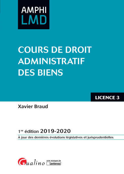 Cours de droit administratif des biens