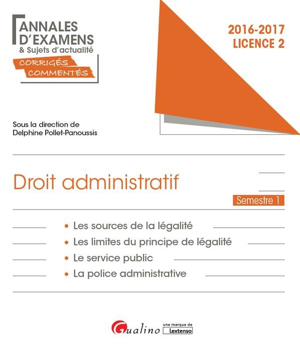 DROIT ADMINISTRATIF L2-S1