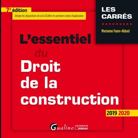 L'essentiel du droit de la construction