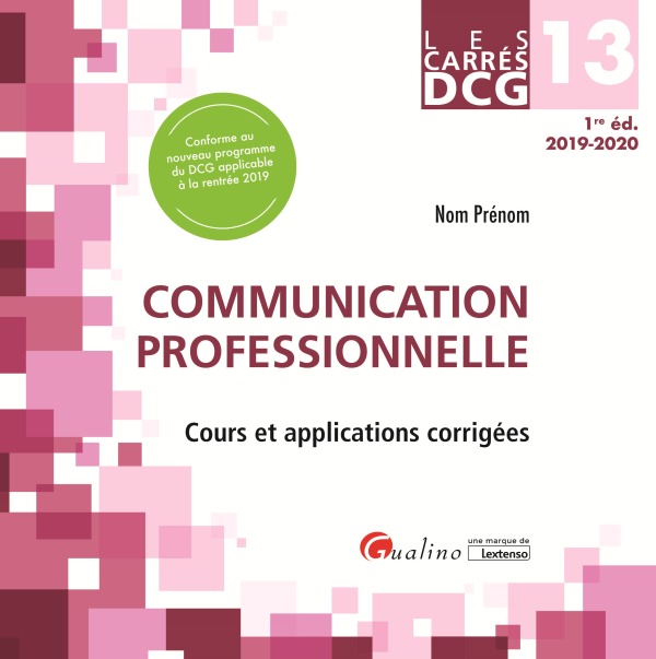 DCG 13 - communication professionnelle