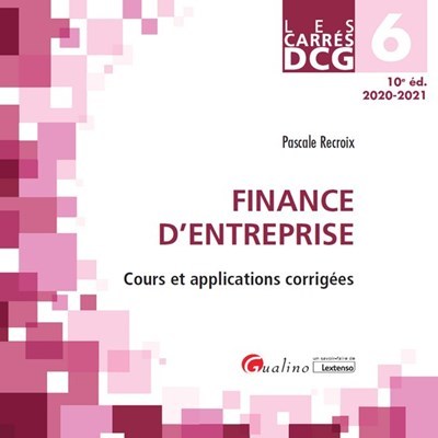 DCG 6 - Finance d'entreprise