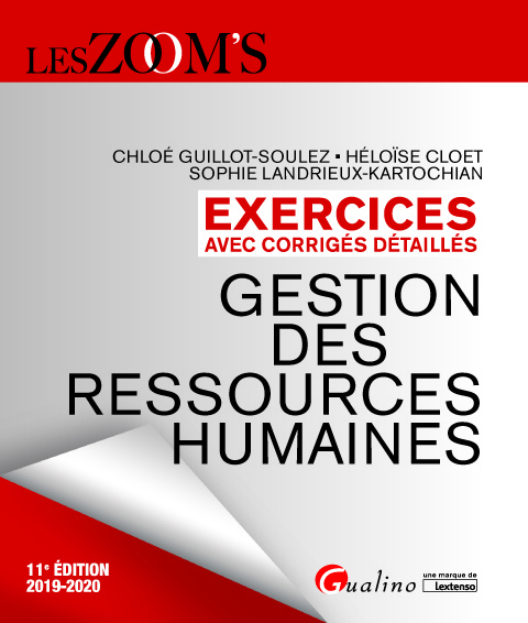 Exercices avec corrigés détaillés - Gestion des ressources humaines