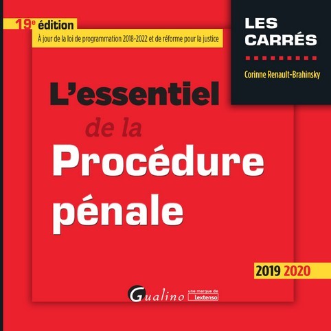 L'essentiel de la Procédure pénale